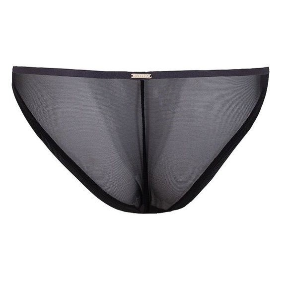 NWT BLUEBELLA Tabitha Brief Lace Sheer Black Panty - Picture 5 of 6